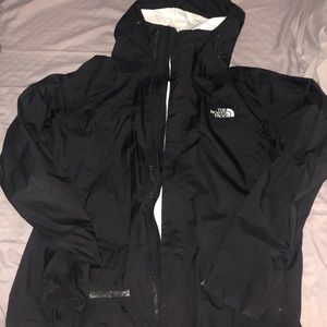 North face rain coat